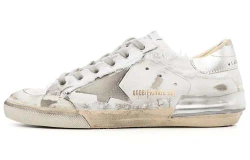 Golden Goose Super Star Skateboard Shoes Women's Low Top White