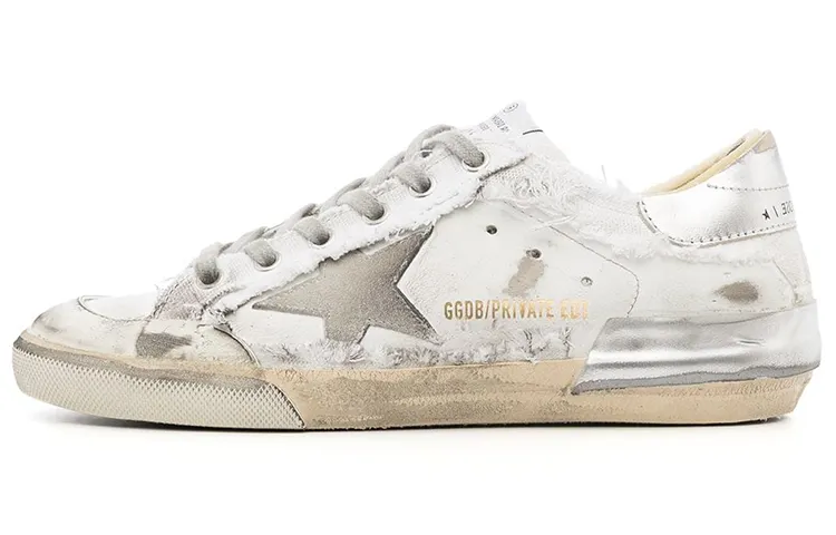 Golden Goose Super Star Skateboard Shoes Women's Low Top White