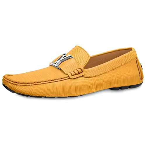LOUIS VUITTON Monte Carlo Casual Shoes Women's Yellow