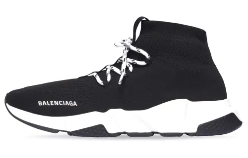 Balenciaga Speed Lace Up Black