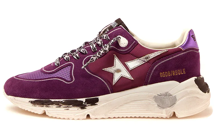 Golden Goose Running Sole Low top Chunky Sneakers Women's Purple