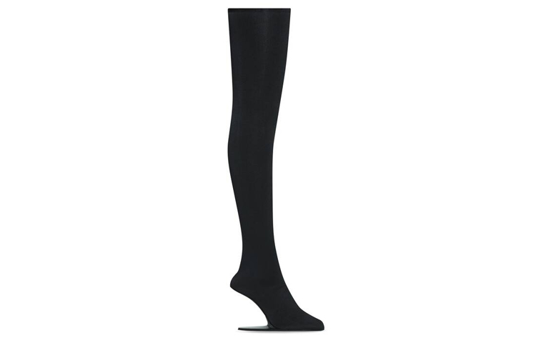 Balenciaga Stage Knee High Boots 11cm Women's Black