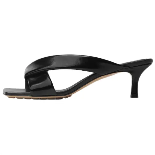 Bottega Veneta Slide Slippers 5cm Women's Black