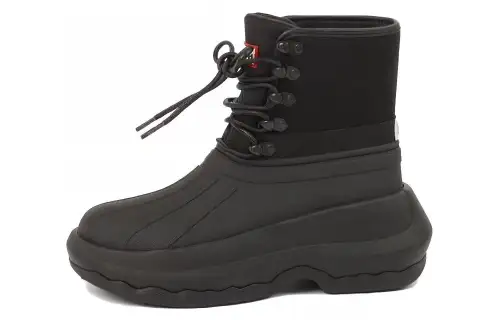 KENZO Polyester Ankle Boots Women's Black