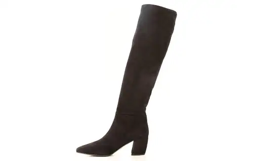 PRADA Knee high Boots Women's Black