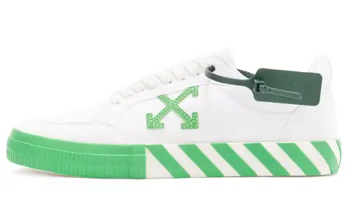 OFF WHITE Vulc Low White Fluo Green
