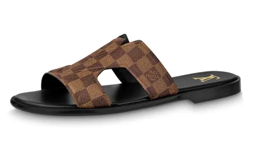 LOUIS VUITTON Oasis Slide Slippers Men's Brown