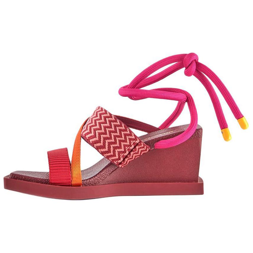 UNITED NUDE Ko Craft Mid Square Toe Strap Sandals 8cm Women's Pink