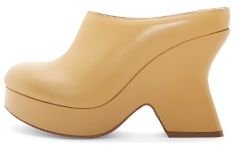 LOEWE Terra 110mm Leather Wedge Clog