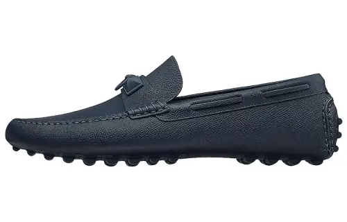 HERMES Lrving Men's Casual Shoes Men's Dark Blue