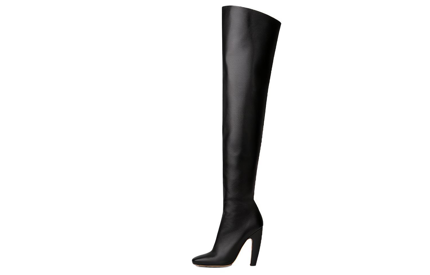 Bottega Veneta Canalazzo Over The Knee Boots Women's