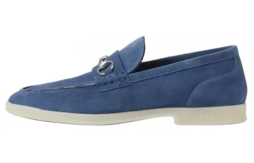 GUCCI Loafers Men's Blue