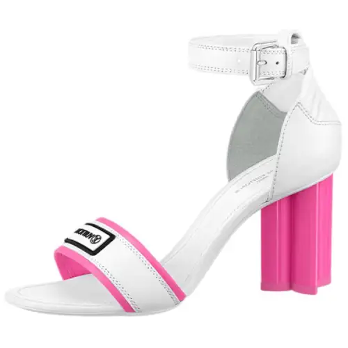 LOUIS VUITTON One Strap Sandals Women's White