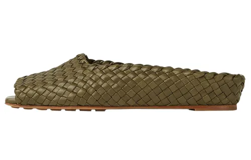 Bottega Veneta Slide Slippers Women's Green