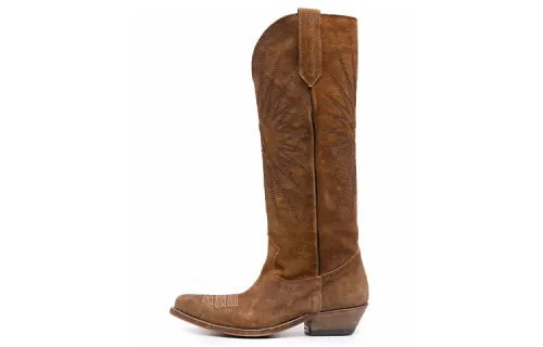 Golden Goose Wish Star Knee high Boots Women's Brown
