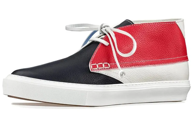 LOUIS VUITTON Marine Skateboard Shoes Men's Black Red