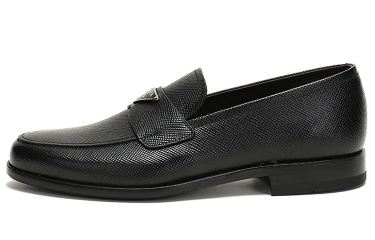 PRADA Loafers Men's Low Top Black