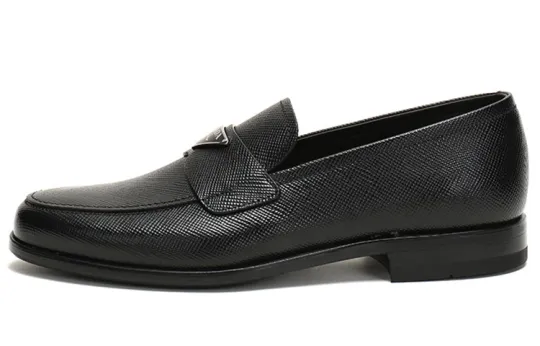 PRADA Loafers Men's Low Top Black