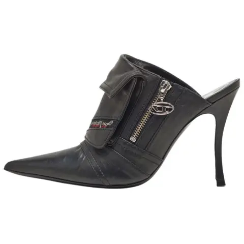 DIESEL Closed Toe Slippers Women's Black