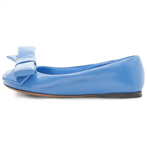 LOEWE Leather Women's Casual Shoes Women's Blue