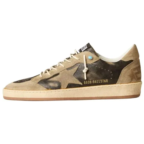 Golden Goose Ballstar Suede Sneakers