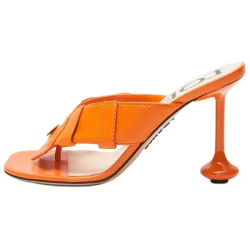 LOEWE Flip Flops 9cm Women's Orange