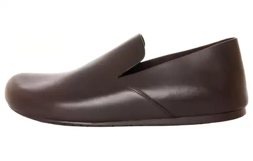LOEWE Lago Leather Loafers