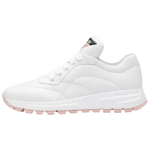 PRADA Prax 01 Casual Shoes Women's Low Top White/Pink