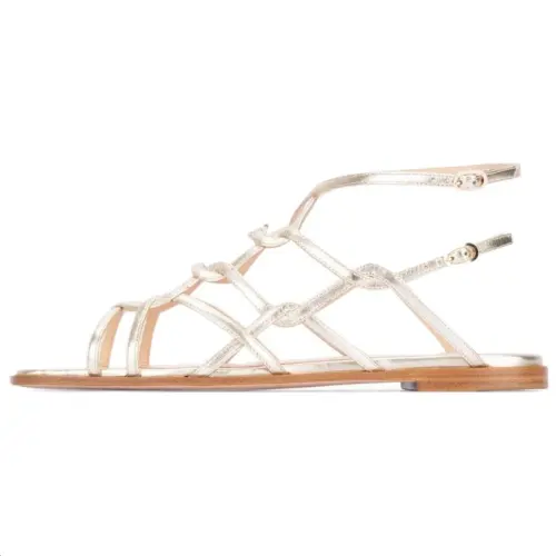 DIOR One Strap Sandals Women's Gold