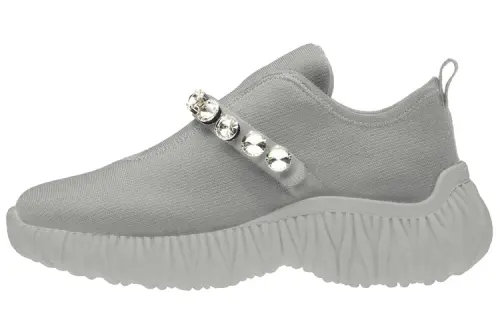 MIU MIU Low top Casual Shoes Women's Cloud Gray