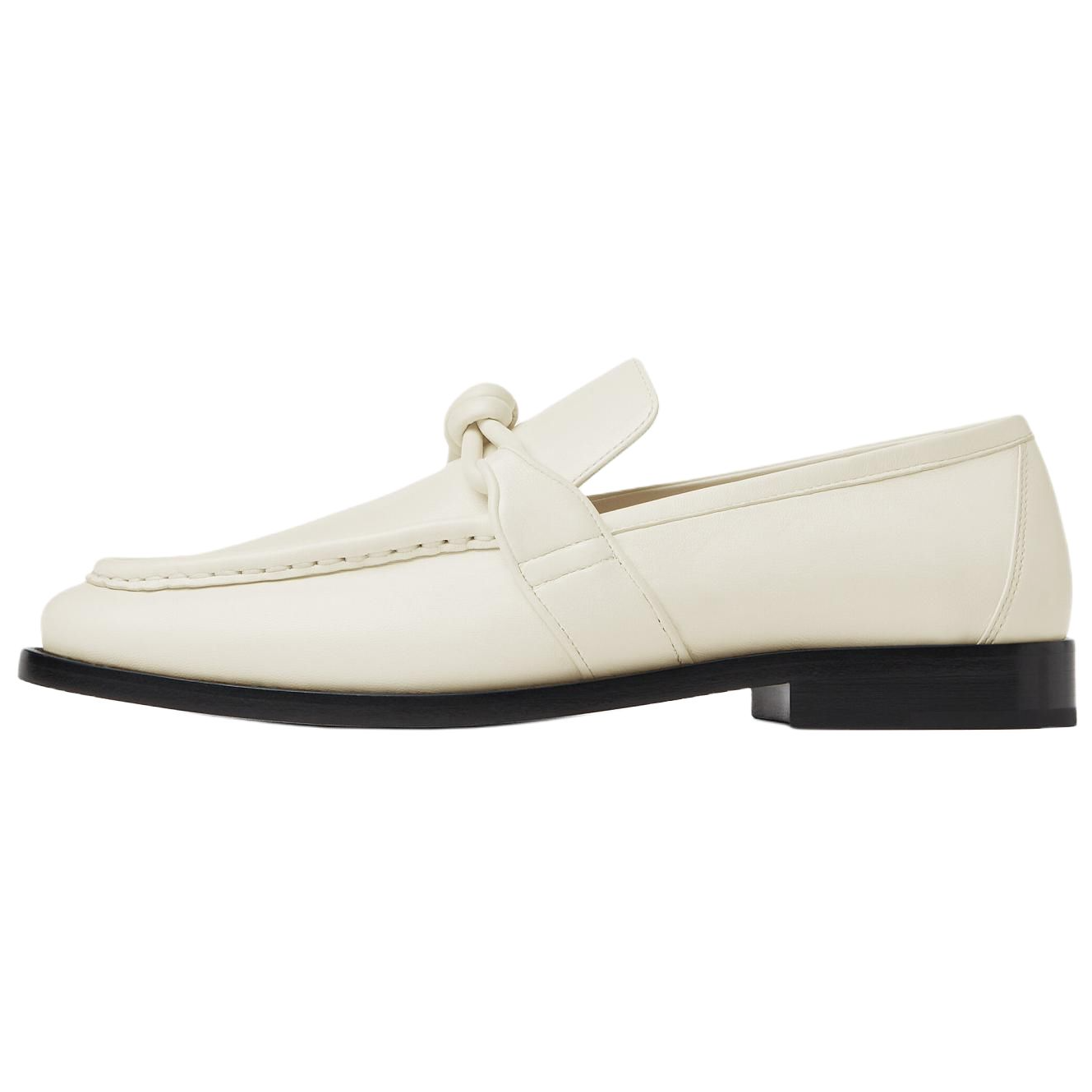 Bottega Veneta Astaire Loafers Women's Ivory White