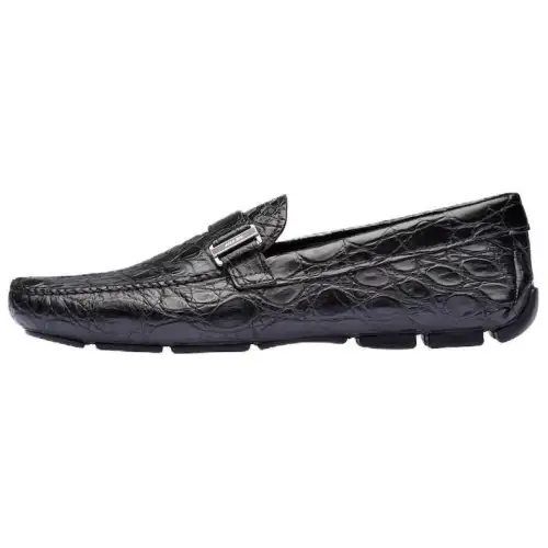 PRADA Loafers Men's Black