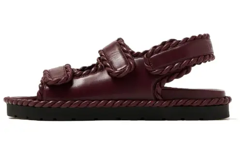 Bottega Veneta Jack Flat Sandal Barolo Women's
