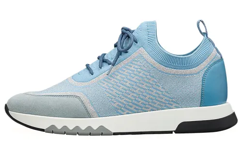HERMES Addict Fabric Sports Low top Casual Shoes Women's Blue