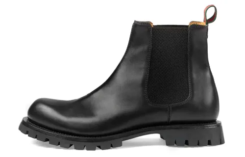 GUCCI Ankle Boots Men's Black