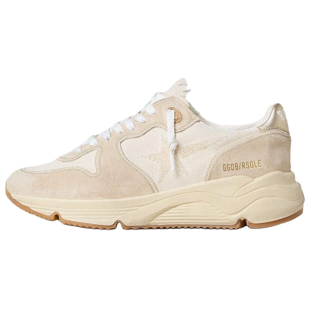 Женские кроссовки Golden Goose Running Sole (кремовые)