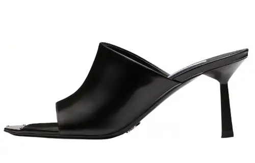 PRADA Slide Slippers Women's Black