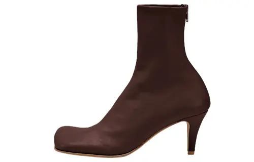 Bottega Veneta Bloc Ankle Boots Women's Russet