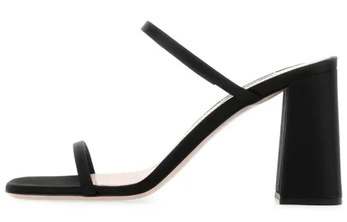 MIU MIU Slide Slippers Women's Black