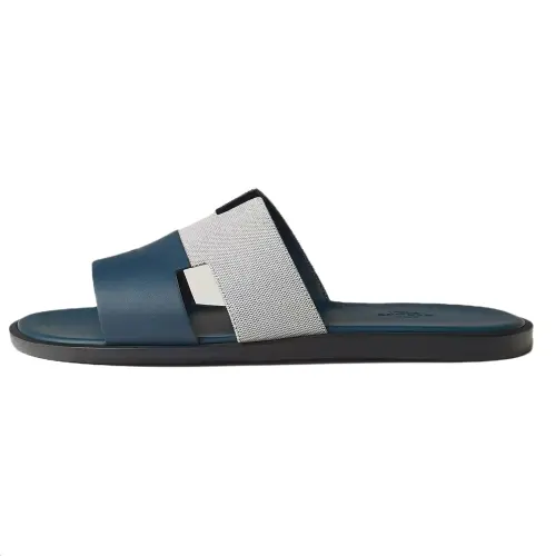 HERMES Izmir Slide Slippers Men's Blue