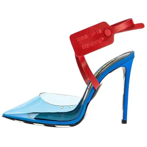 OFF WHITE High Heels Women's Blue Red