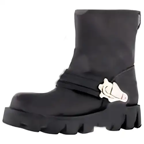 LOUIS VUITTON Ankle Boots Men's Black