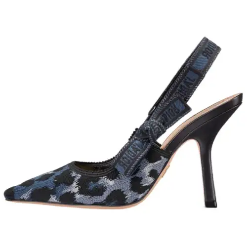 DIOR J'Adior High Heels Women's Blue Black