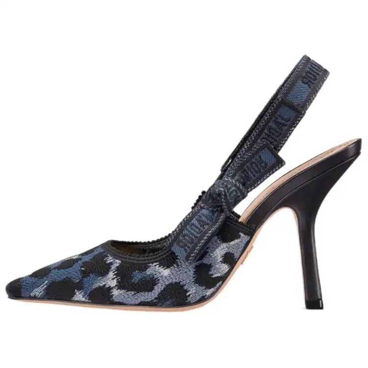 DIOR J'Adior High Heels Women's Blue Black