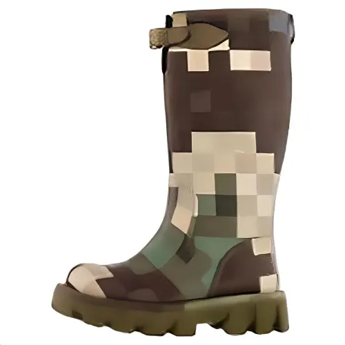 LOUIS VUITTON Knee high Boots Men's Beige Brown