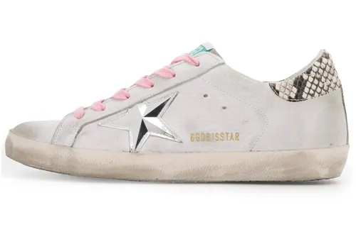 Golden Goose Super Star Skateboard Shoes Women's Low Top White