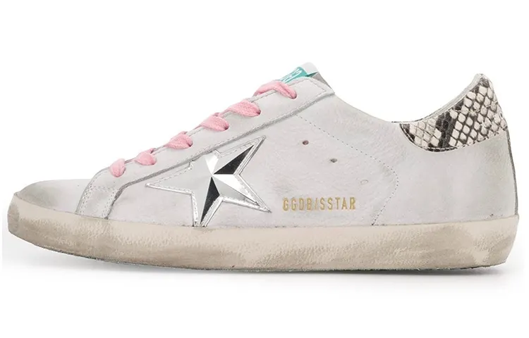 Golden Goose Super Star Skateboard Shoes Women's Low Top White
