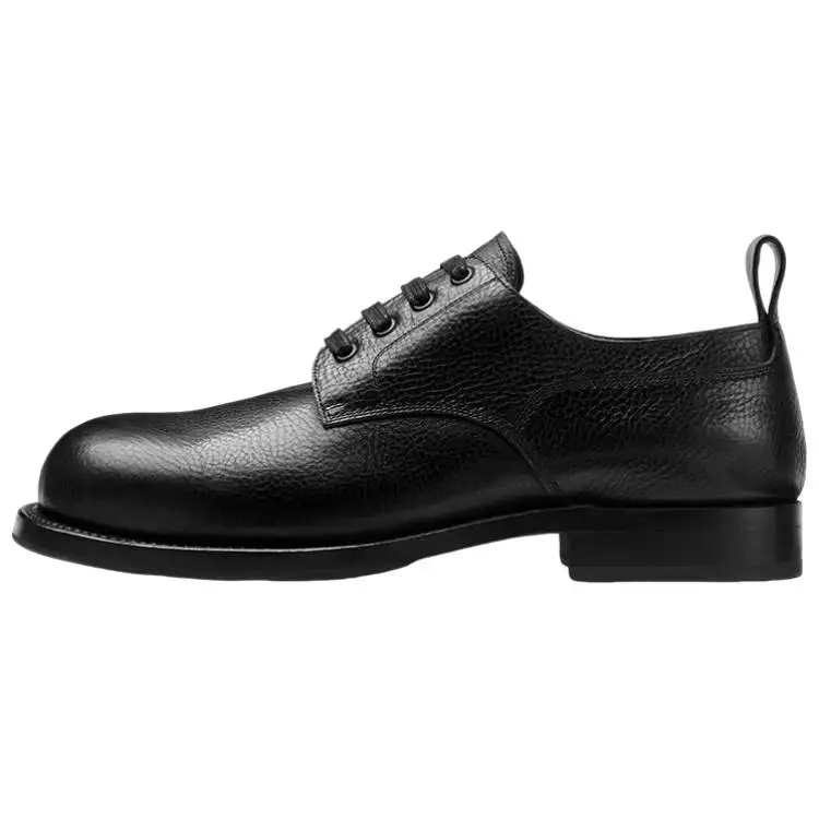 Bottega Veneta Wardrobe Leather Loafers Men's Black