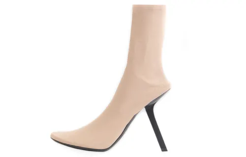 Balenciaga Ankle Boots Women's Beige