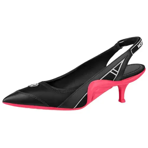 LOUIS VUITTON Archlight Cone Heel High Heels Women's Black Pink